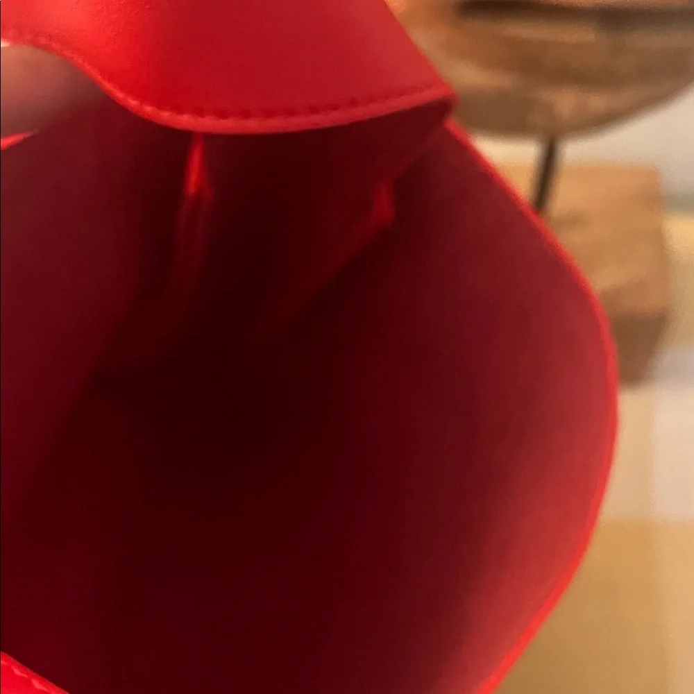 Shiseido Red Hobo Bag - Picture 6 of 15
